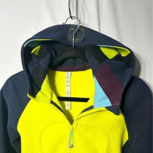 Lululemon scuba hoodie Colour block Size 6 Brand condition - Picture 3 of 10